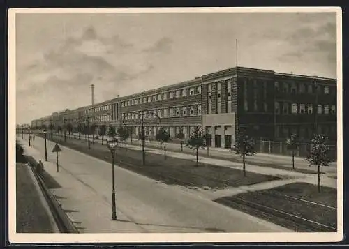 AK Essen, Grau- und Tempergiesserei der Kruppschen Landmaschinenfabrik