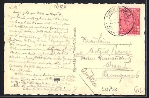 AK Lopud, Lopud kod Dubrovnika, Boote am Ufer