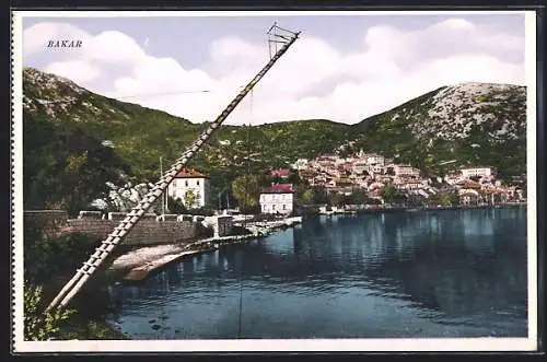 AK Bakar, Partie an der Küste mit Sprungturm