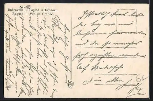 AK Dubrovnik, Pogled iz Gradaca