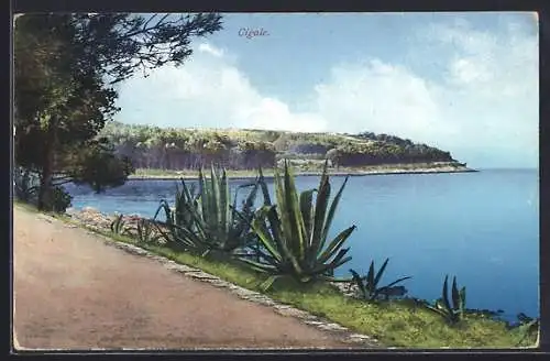 AK Cigale, Partie am Strand