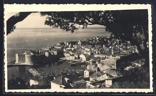 AK Dubrovnik, Teilansicht aus der Vogelschau