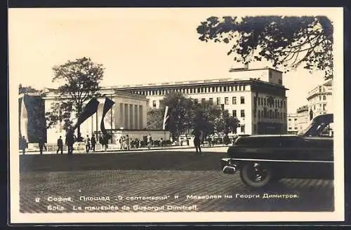 AK Sofia, Le mausolée de Gueorgul Dimitroff