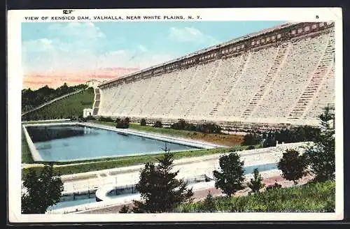 AK Valhalla, NY, View of Kensico Dam