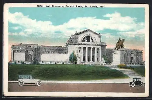 AK St. Louis, MO, Art Museum, Forest Park