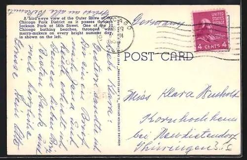 AK Chicago, IL, Aerial View, South Shore Drive