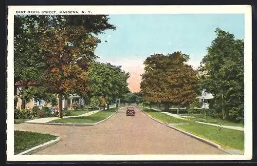 AK Massena, NY, East Orvis Street