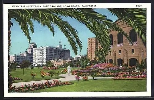 AK Long Beach, CA, Municipal Auditorium Park Grounds
