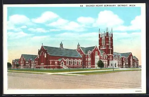 AK Detroit, MI, Sacred Heart Seminary
