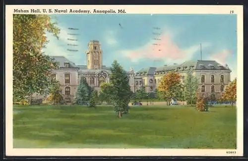 AK Annapolis, MD, Mahan Hall, US Naval Academy