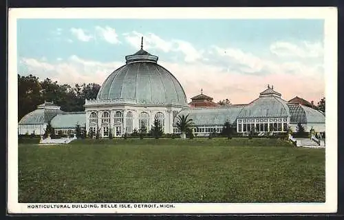 AK Detroit, MI, Horticultural Building, Belle Isle