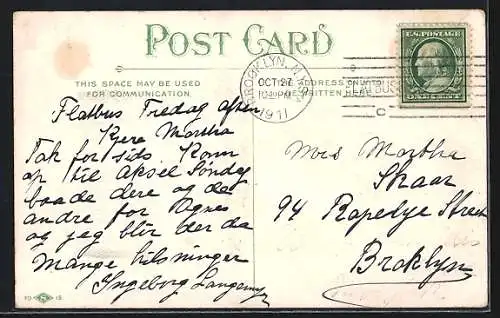 AK New York, NY, Little Church around the Corner