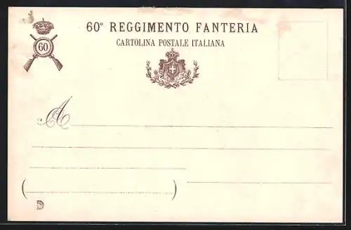 AK Reggimento Fanteria 60, Brigata Calabria, Frau und Kind mit Fahne