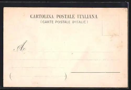 Lithographie 94° Reggimento Fanteria, Brigata Messina, italienisches Infanterie-Regiment