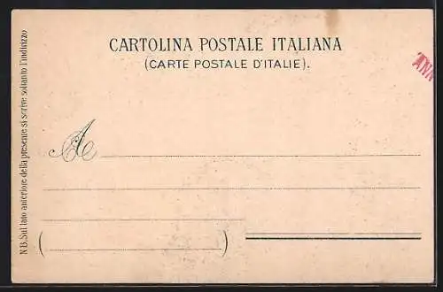 Lithographie 17° Reggimento Fanteria, Brigata Acqui, italienisches Infanterie-Regiment