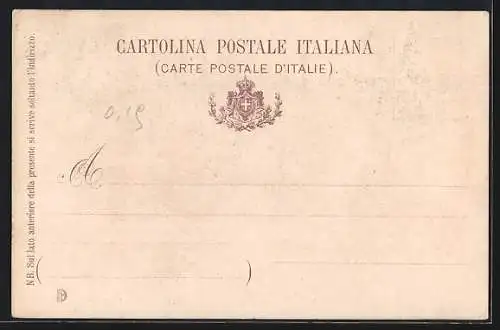 Lithographie 75° Reggimento Fanteria, italienisches Infanterie-Regiment