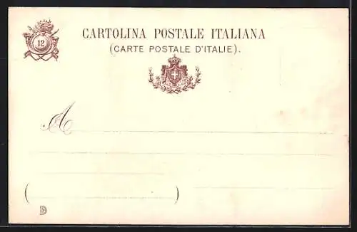 Lithographie 12° Bersagliere, Gamba d`Acciaio cuor d`Oro