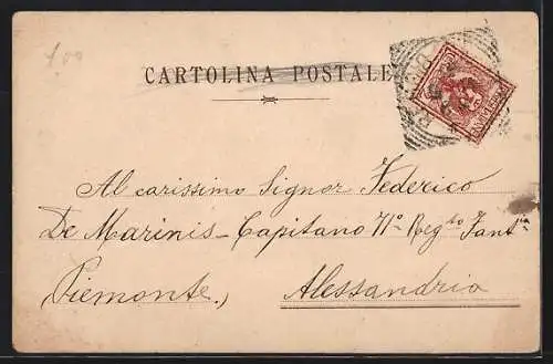 Lithographie Italienisches Militär, Vittorie - Glorie, Dagoito a Porta Pia, Armee schiessend