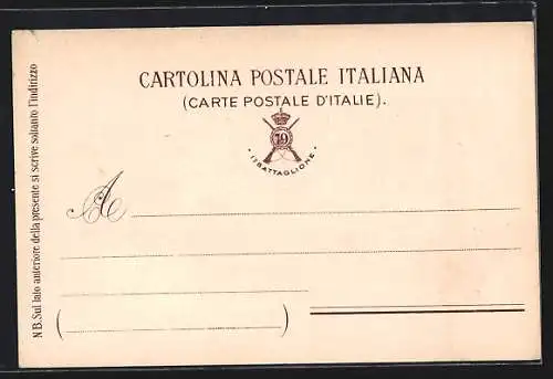 Lithographie 79° Battaglione, Brigata Roma, italienisches Infanterie-Regiment