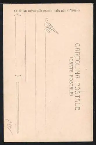 Lithographie 44°, Campagna Africa 1899, italienisches Infanterie-Regiment