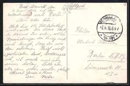 AK Brest-Litowsk, Die zerstörte Brücke