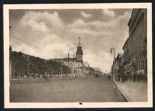 AK Leningrad, Avenue of the 25th October, Gostini Dvor and Central Railway Booking-Office