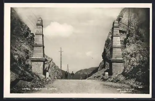 AK Ferlach, Loiblpass, Passhöhe