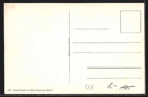 AK Altdorf, Ortsansicht gegen das Reusstal