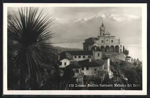 AK Locarno, Basilica Santuario Madonna del Sasso