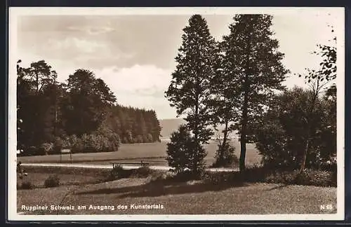 AK Neuruppin, Kunstertal in der Ruppiner Schweiz