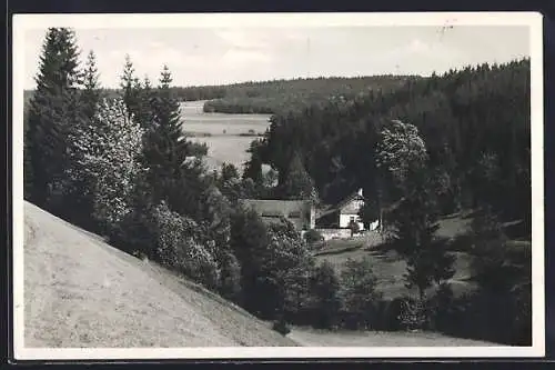 AK Stadtroda, Papiermühle im Loquitzgrund