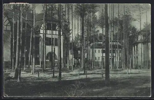 AK Templin / Uckermark, Erholungsheim für Postbeamte