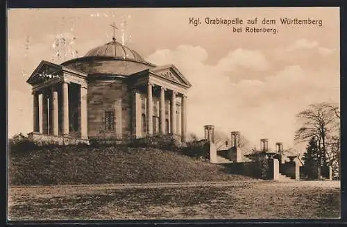 AK Rotenberg / Württemberg, Königliche Grabkapelle auf dem Württemberg