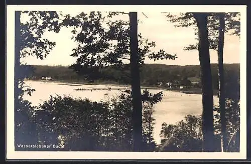 AK Wassersleben, Wasserslebener Bucht