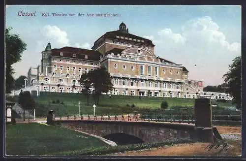 AK Kassel, Kgl. Theater in der Karlsaue