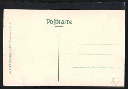AK Helgoland und Düne, Ansicht aus der Vogelschau