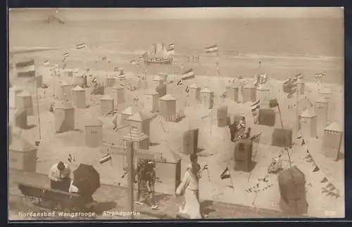 AK Wangerooge, Nordseebad, Strandpartie
