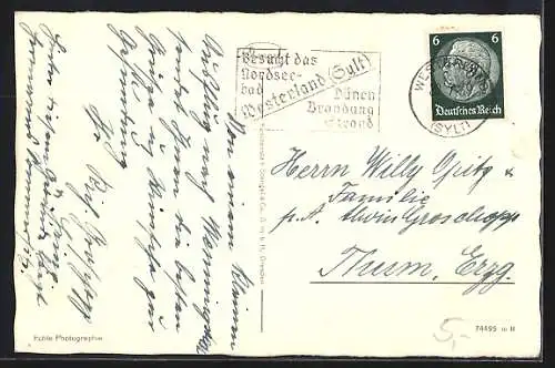 AK Wenningstedt, Strandhalle und Strand