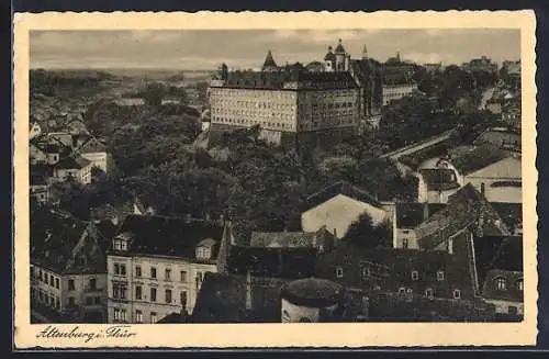AK Altenburg / S.-A., Blick auf das Schloss
