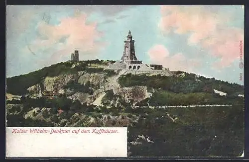 AK Kaiser Wilhelm-Denkmal, Kyffhäuser