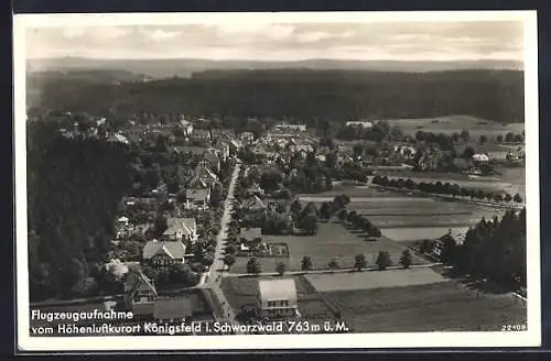 AK Königsfeld / Schwarzwald, Panoramablick