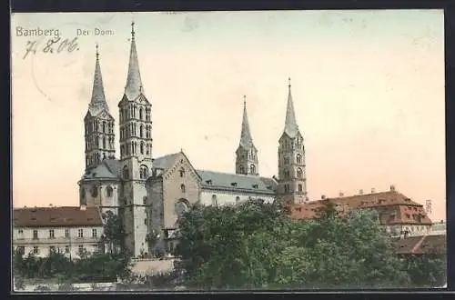 AK Bamberg, Blick auf den Dom