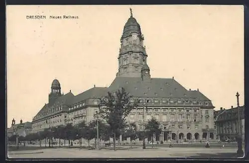 AK Dresden, Neues Rathaus