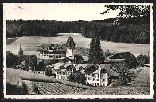 AK Linden, Schlegwegbad vom Waldrand gesehen