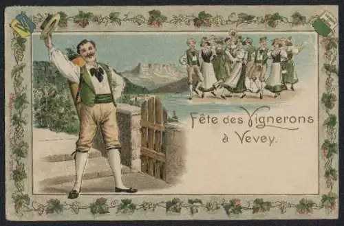 AK Vevey, Fete des Vignerons, Winzerfest