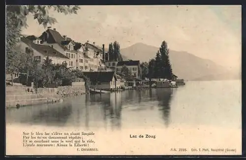 AK Zug, Lac de Zoug, Panorama