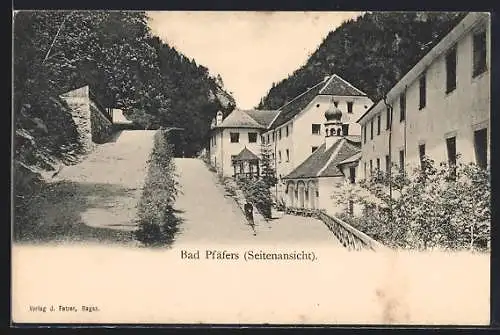 AK Bad Pfäfers, Ortsteilansicht
