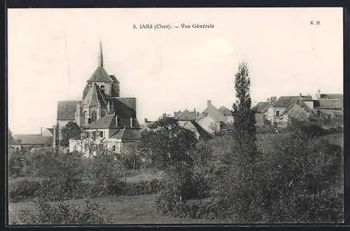 AK Jars, Vue générale du village et de l`église