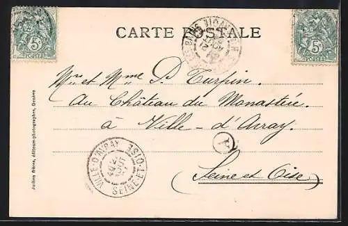 AK Saint-Gervais, Place et Église