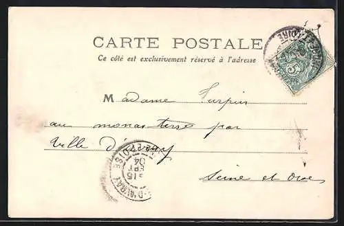 AK Vouvray, Sur la Cisse, la Villa Nitouche